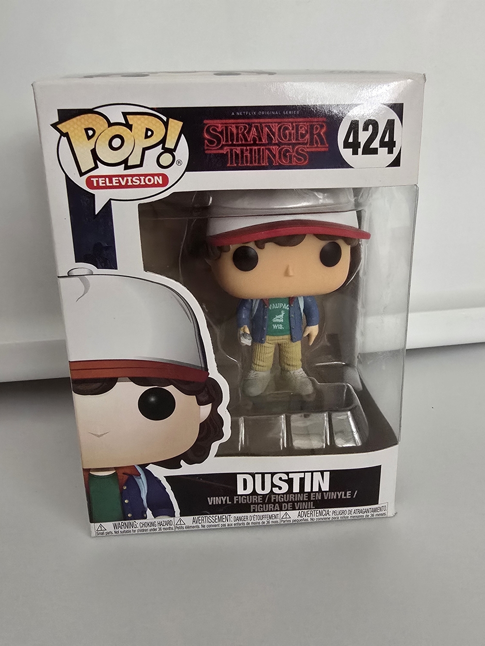 Funko Pop! Television Stranger Things Dustin Henderson with Compass #424